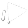 Bracelet Necklace Set Box Bag Combination Valentine's Day Jewelry Gifts