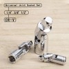 3PCS Universal Joint Socket Set, Chrome Vanadium Steel Swivel Socket