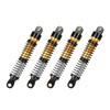 LAFEINA 4PCS Aluminum Threaded Shock Absorber Oil Damper for 1/12
