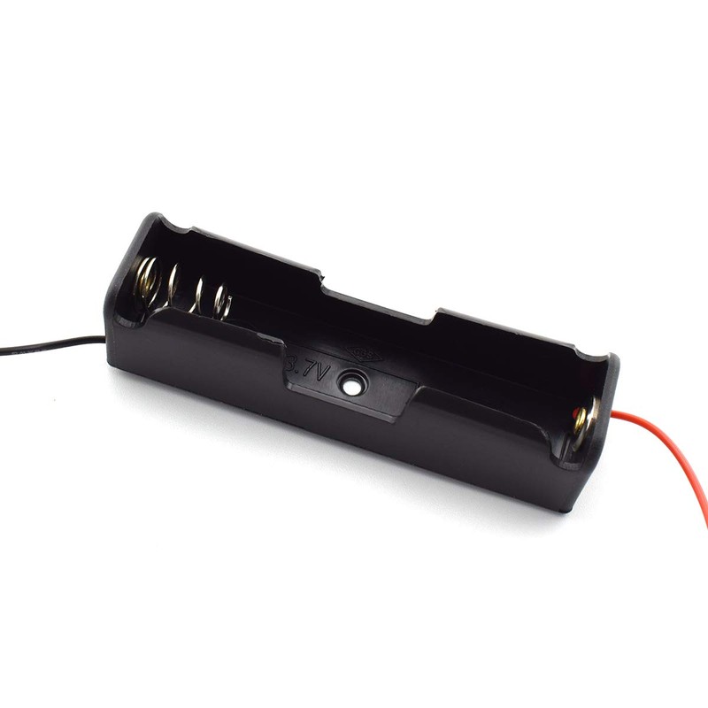 SDTC Tech 2-Pack 3.7V 18650 Battery Holder with Extend Button
