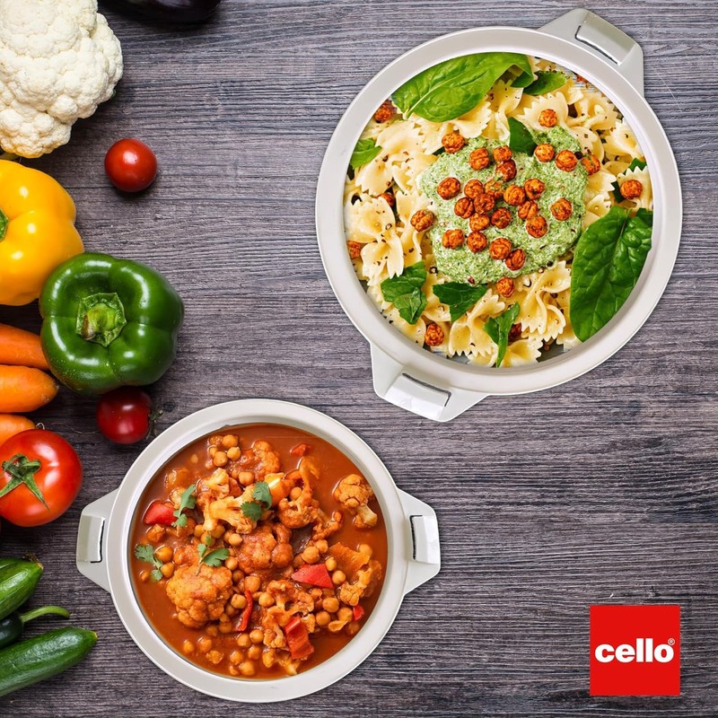 Cello Chef Super 3 pcs Insulated Hot Pot Casserole Gift