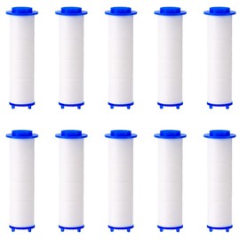 10 Pcs Ion Drops Shower Head Filters, Drivse Showerhead Filter, Shower Head with Handheld, Drivse Turbo Showerhead, Iondrops Filtered Shower head Filters.