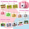GKTZ Camera Toys for Girls Age 3-8, Kids Selfie Camera