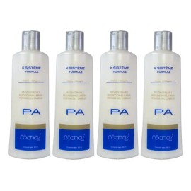 Pack 4 K Sisteme Formule Keratina + Colágeno 250ml Fochev P.