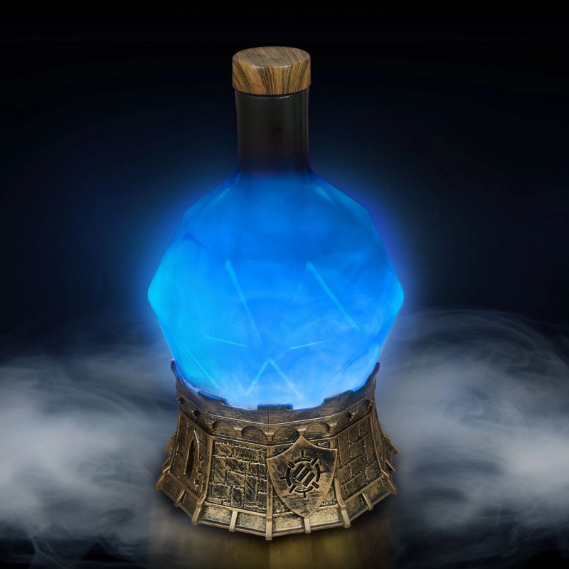 ENHANCE Gaming Sorcerer's Mana Potion Light with Swirling Mystical Brew