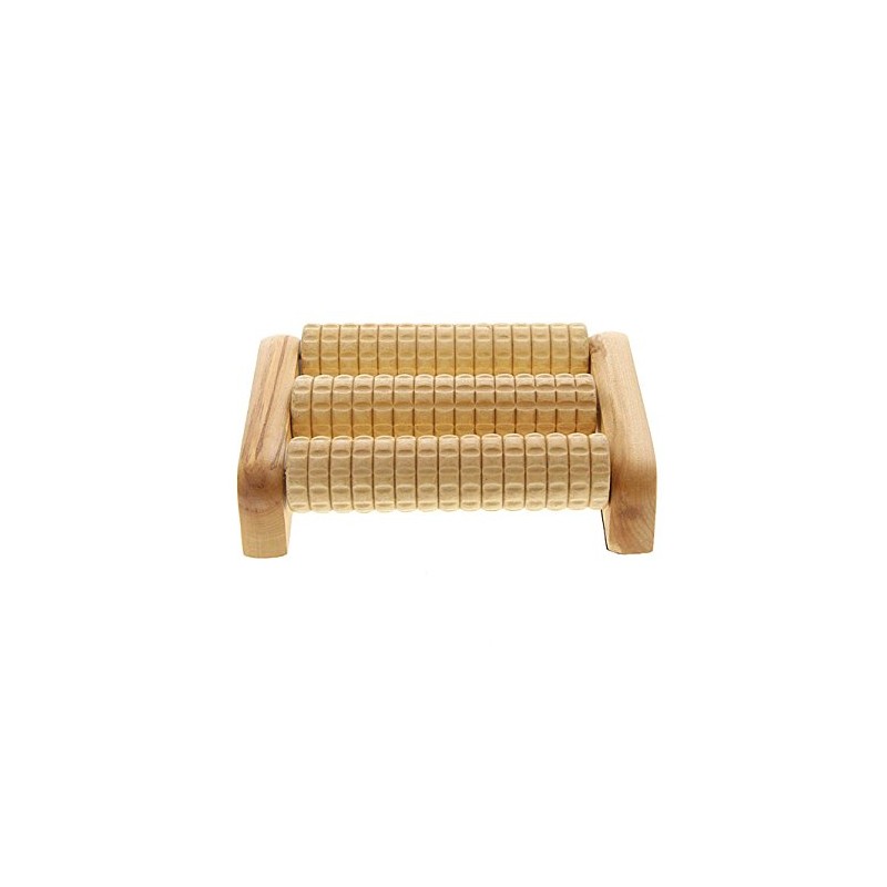 Kosmetex Wooden Massage Foot Roller for Foot Massage to Stimulate