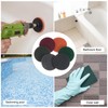 sourcing map 10pcs Drill Power Brush 5 inch Tile Scrubber