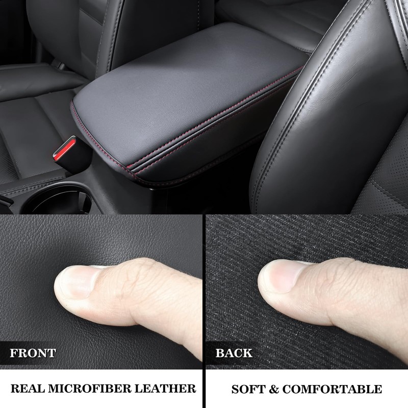 Ruautumn Car Center Console Cover for Mazda CX5/CX-5 2018-2025 Accessories,