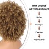 Looxey Afro Wig for Black Women Fluffy and Soft Synthetic