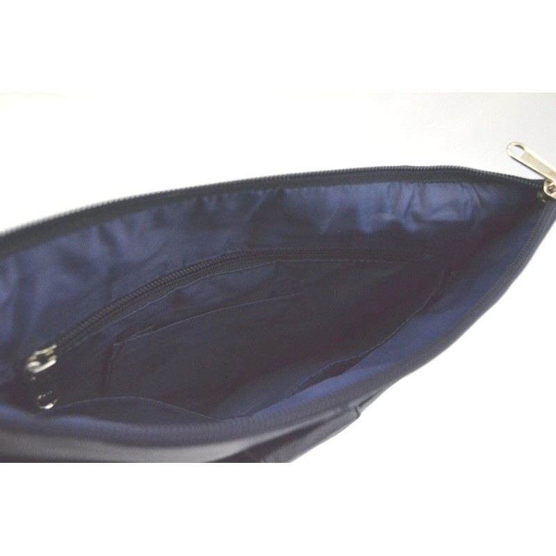 Sanmarc Leather Real Leather Shoulder Bag Handbag Purse Cross Body