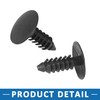 A ABSOPRO Pack of 40 Bolt Rivets 5 mm Hole