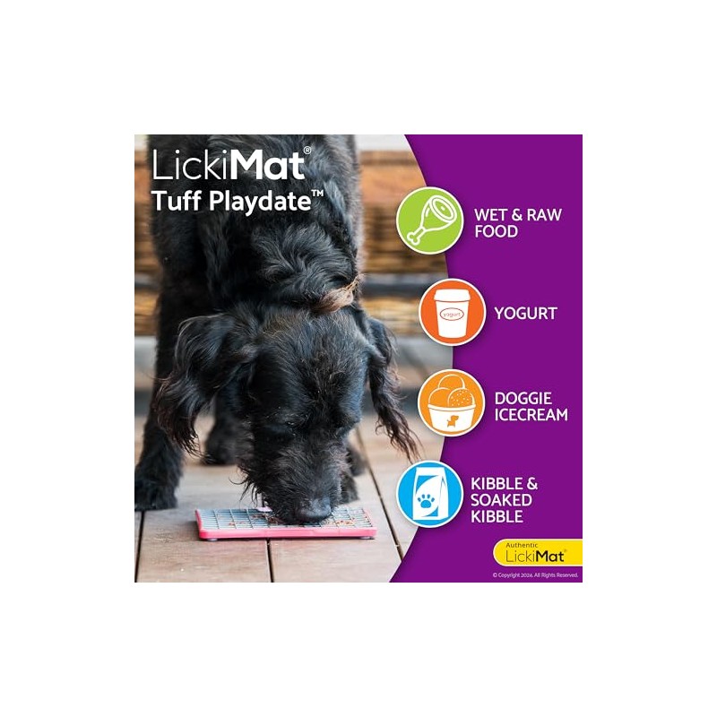 INDUSTRIPET Lickimat Playdate Tuff Rojo