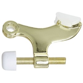 National Hardware N830-254 SPB227 Hinge Pin Door Stop in Polished Brass