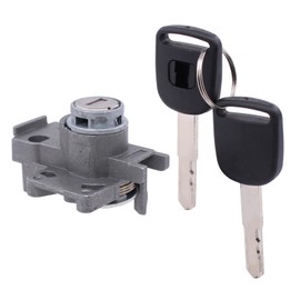 ApplianPar Front Left Door Lock Cylinder with 2 Keys for Accord 2008 2009 2010 2011 2012 2013