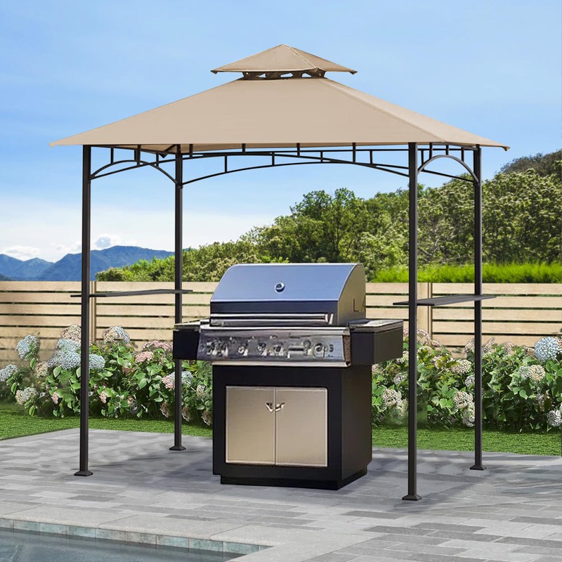 JANCANOPY Gazebo Replacement Cover for Grill Gazebo Model L-GG001PST-F, (Light