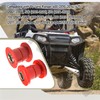 Red Shock Absorber Bushings Sleeve Kit for Po-laris Ranger XP