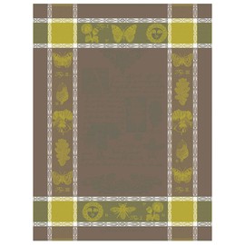 Le Jacquard Français Botanique Bergamote 27469 Tea Towel 80 x 60 cm Cotton