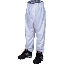 Rawlings | REMIX | T-Ball & Youth | Baseball & Softball | Game/Practice Pants | White/Black | X-Small