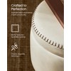 VASAGLE EKHO Collection - Storage Ottoman, Vanity Chair Stool, Synthetic