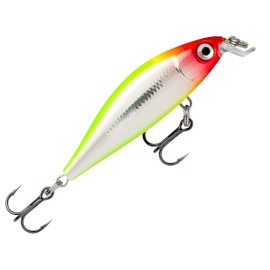Rapala X-Light Minnow 5 cm 4g - Wobbler, Hardbait, Twitch Bait, Minnow for Bass Fishing, Hardbait for Spin Fishing, Colour: Clown