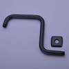 TRUSTMI 13 Inch S Shape Shower Arm with Flange, Solid