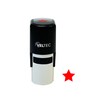 Self-Inking Stamp, Round Teacher Stamp for Classroom (Solid Star)