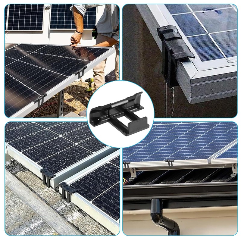 Cfcyhla Pack of 25 Solar Panel Water Drain Clips 35