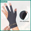 YiiHHooN Billiards Glove, 4 Pcs 3 Fingers Pool Gloves Left