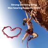 DASKING 2 Pack Daisy Chain, 110cm Yoga Hammock Extension Strap,