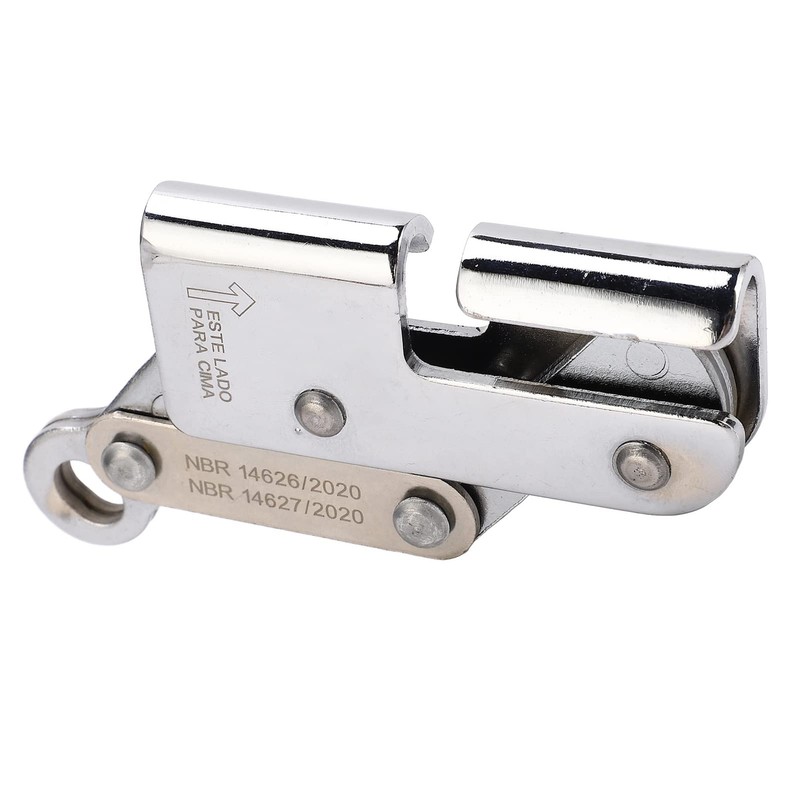 Akozon Alloy Steel Climbing Fall Lock Rope Gripper with Self-Locking