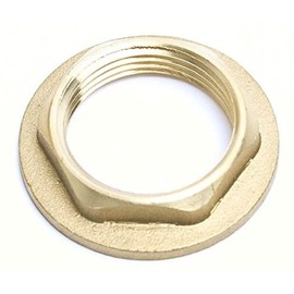 Merriway BH03159 Brass Flanged Backnut, 1/2-inch BSP