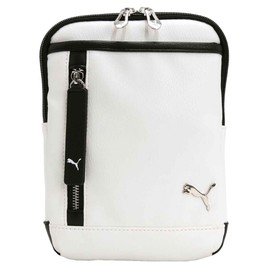 Puma J20314 Men's Shoulder Bag, Session Mini Shoulder Bag, white