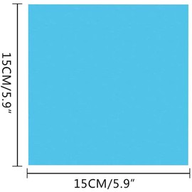 Origami Paper, 15 x 15 cm (70 GSM) 100 Sheets, 10 Assorted Vivid Colors Double Sided Paper Easy Folding Handcrafts Square Paper for Kids, Arts and Crafts Projects, DIY Crafts Decoration