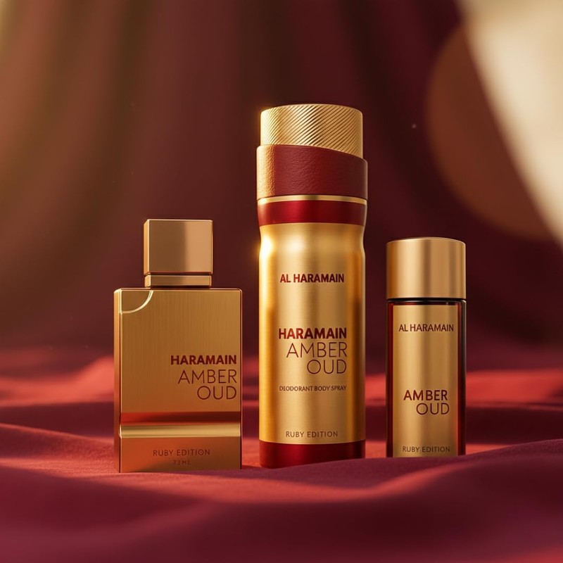 Amber Oud - Ruby Edition by Al Haramain for Unisex