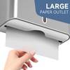 PLUSSEN Paper Towel Dispenser Wall Mount, Adhesive No Drilling Multifold
