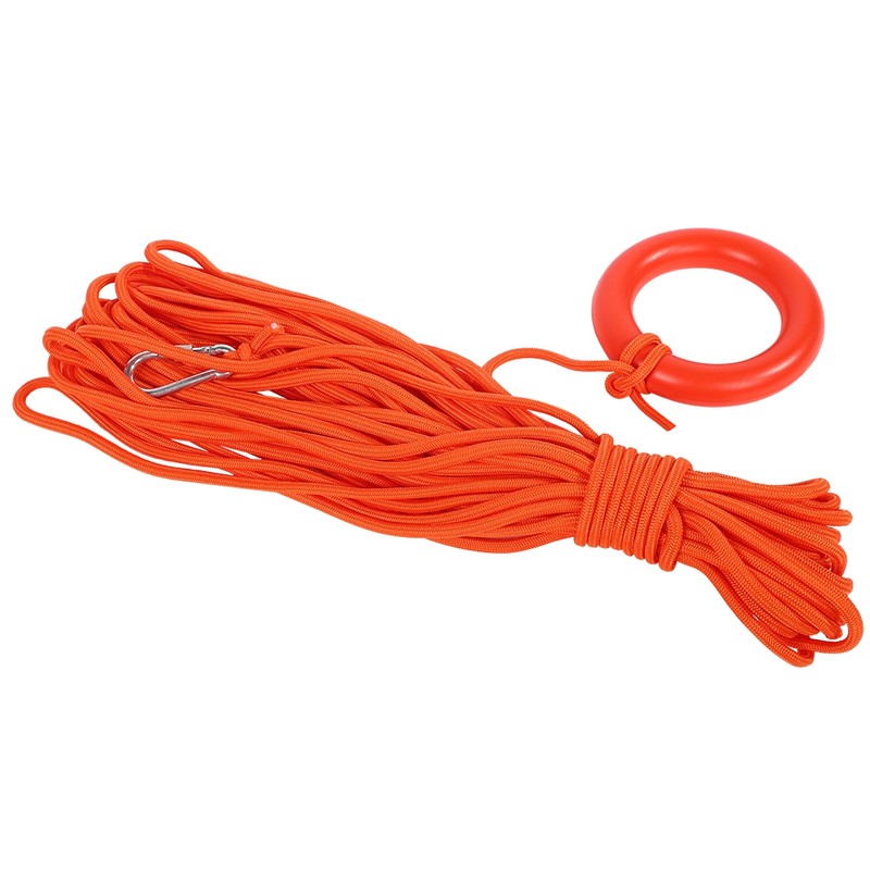 30m Outdoor Rock Climbing Escape Rope 0.8cm Diameter Water Floating