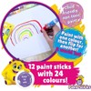 Little Brian Flip Paint Sticks For Kids - 12 Pack