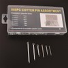 555Pcs Cotter Pin Assortment Set Assorted Clip Key Fastening Pin