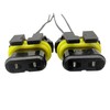 Headlight/Fog Light Bulb Connector Pigtail (2-Pack), 9005/HB3 9006/HB4 H10/9145 (PX20d/P22d/PY20d),
