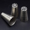 Tumtanm 3 Pcs Grass Piping Nozzles, Seamless Grass Piping Tips,