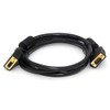 Monoprice 6ft SVGA Super VGA M/F Monitor Cable w/ ferrites