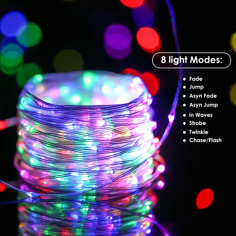 Tomshine 23m 200 LEDs Fairy String Lights with Remote Control