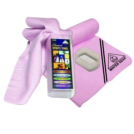 Water Gear Chamois Sports Towel - Pink