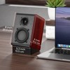 Saiyin Passive Bookshelf Speakers with 3.5 inch Woofer,Home Desktop Stereo