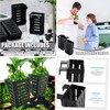 Taicols 4 Pack Aquarium Plant Holder with Hooks and Suction