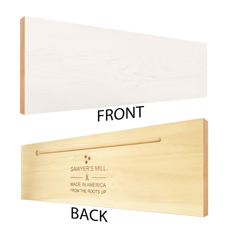 Serenity Now! Crafted from Solid Hardwood in our Tennessee Mill,
