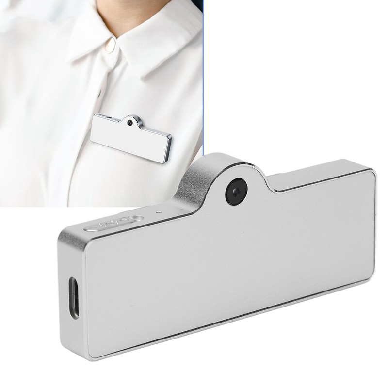 Body Worn Mini Camera Plastic Metal 1080P Wearable Camcorder 32GB