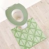 Okato Natural Toilet Seat Cover, O Shape, Soft Touch, Washable,