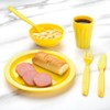 Olympia Kristallon PC Fork Yellow - 170mm 6 7/10" (Pack