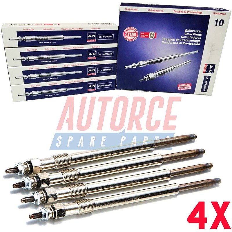 4 Pcs Heater Glow Plugs Intended For RENAULT Master MK2